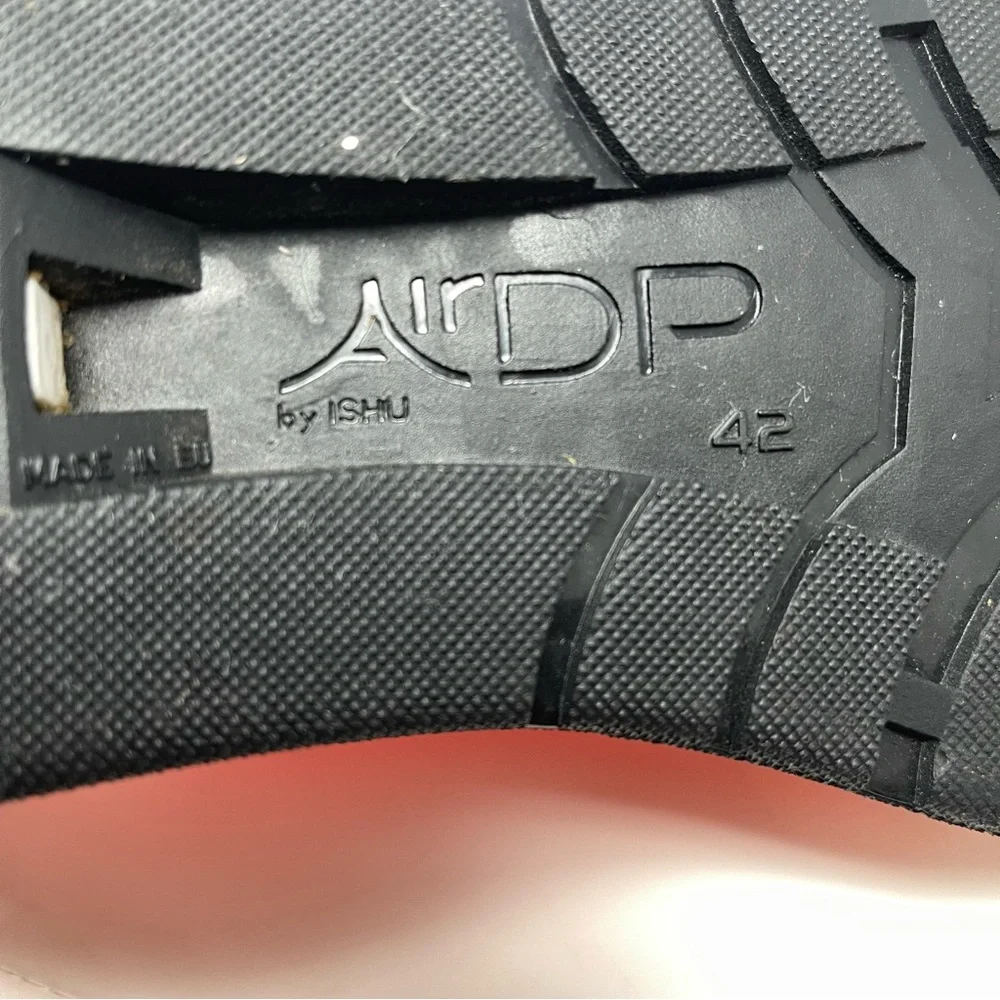 AIRDP by Ishu+ Transparent‎ Red Designer Sneakers | Italian Fashion Tech Shoes